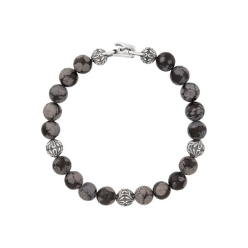 John Varvatos Obsidian Bracelet