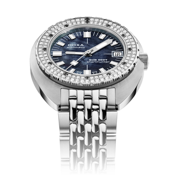 DOXA SUB 200T Diamonds Sharkhunter 804.10D.101.10