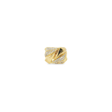 18kt Yellow Gold Angled Prism Ring