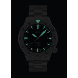 Sinn U50 Hydro SRD Diving Watch 1051.040 H Bracelet
