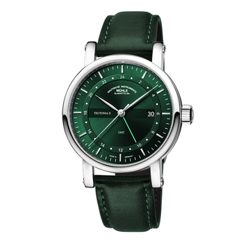 Mühle-Glashütte Teutonia II GMT M1-33-96-LB-II