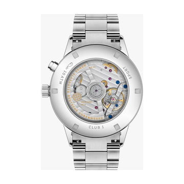 NOMOS Glashütte Club Sport Neomatik Worldtime Silver 791