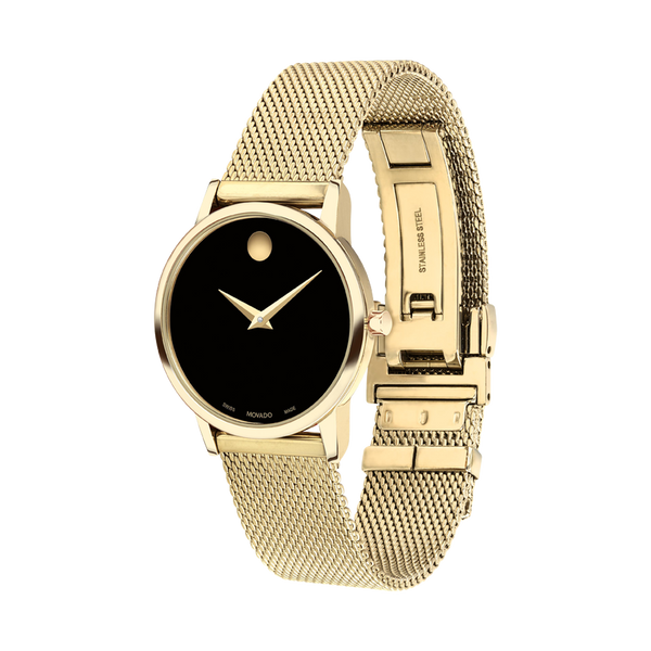 Movado gold best sale watch price