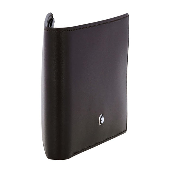 Montblanc ブラウンレザー 二つ折り財布　新品 未使用】モンブラン 二つ折り財布 Mont Blanc