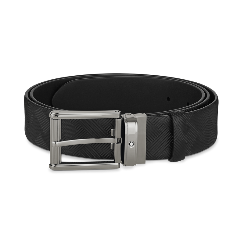 Montblanc Extreme 3.0 35mm Black Leather Belt