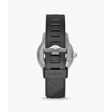 Zodiac Super Sea Wolf 53 Compression Automatic Black Rubber Watch ZO9256