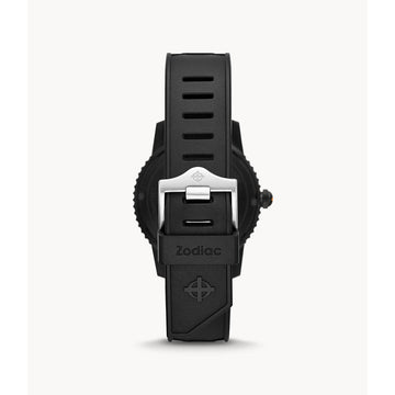 Zodiac Super Sea Wolf 53 Compression Automatic Black Rubber Watch ZO9289