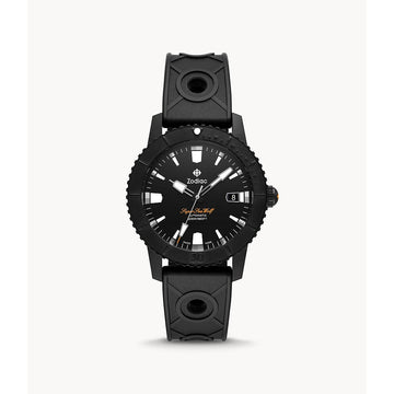 Zodiac Super Sea Wolf 53 Compression Automatic Black Rubber Watch ZO9289