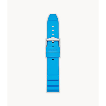Zodiac Pro-Diver 20mm Blue Rubber Strap ZOS1018