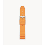 Zodiac Pro-Diver 20mm Orange Rubber Strap ZOS1020