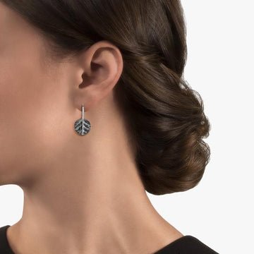 Michael Aram Botanical Leaf Diamond Earrings