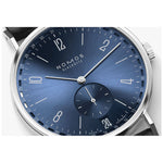 NOMOS Glashütte Tangente 2date blue 136