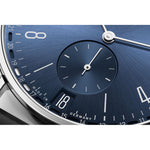 NOMOS Glashütte Tangente 2date blue 136