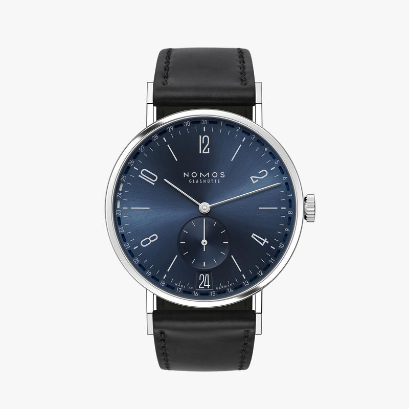 NOMOS Glashütte Tangente 2date blue 136