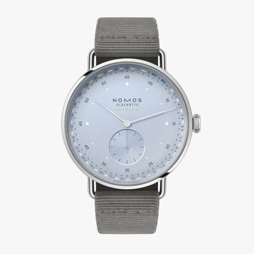 NOMOS Glashütte Metro neomatik 41 Update Ice Blue 1166 COMING SOON!