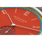 NOMOS Glashütte Tangente 38 date Sportbunt 179.S28