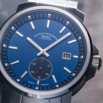 Mühle-Glashütte 29er Big Small Second M1-25-82-MB