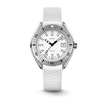 DOXA SUB 200 WHITEPEARL 796.10.011.23