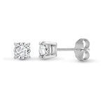 14kt White Gold 2.00ct Lab Grown Diamond Stud Earrings