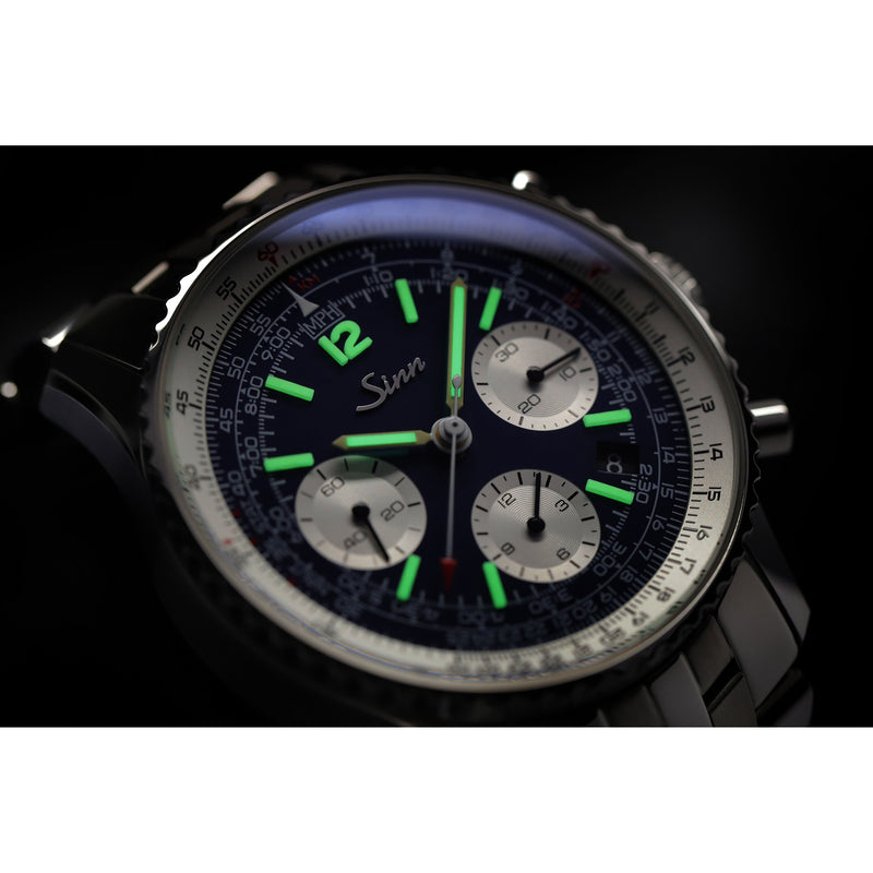 Sinn 903 St B E II Navigation Chronograph 903.091 FineLink