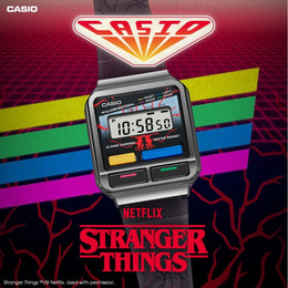 CASIO STRANGER THINGS COLLABORATION A120WEST-1A