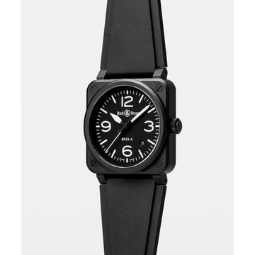 Bell & Ross BR 03 BLACK MATTE BR03A-BL-CE/SRB