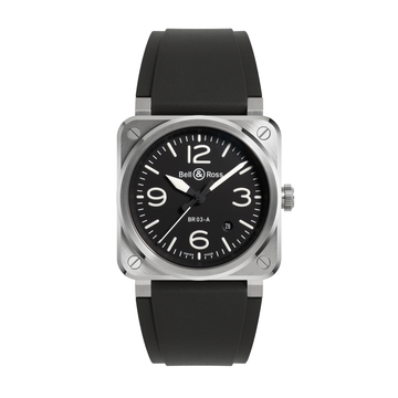 Bell & Ross BR 03 BLACK STEEL BR03A-BL-ST/SRB
