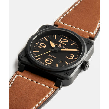 Bell & Ross BR 03 HERITAGE BR03A-HER-CE/SCA