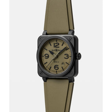 Bell & Ross BR 03 MILITARY CERAMIC BR03A-MIL-CE/SRB