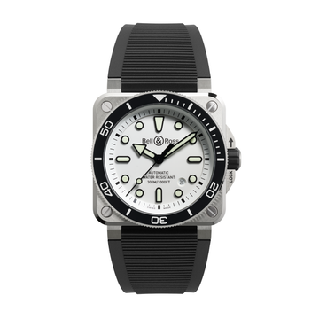 Bell & Ross BR-03 Diver White Steel BR03A-D-WH-ST/SRB