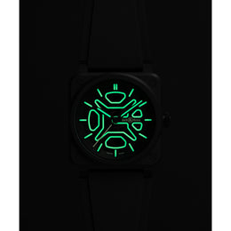 Bell & Ross BR-03 Skeleton Lum Ceramic BR03A-LM-SKCE/SRB