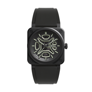 Bell & Ross BR-03 Skeleton Lum Ceramic BR03A-LM-SKCE/SRB