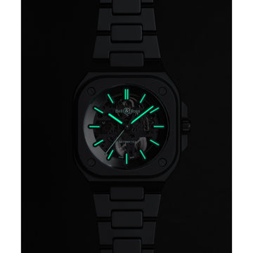 Bell & Ross BR 05 SKELETON BLACK LUM CERAMIC BR05A-BLM-SKCE/SCE