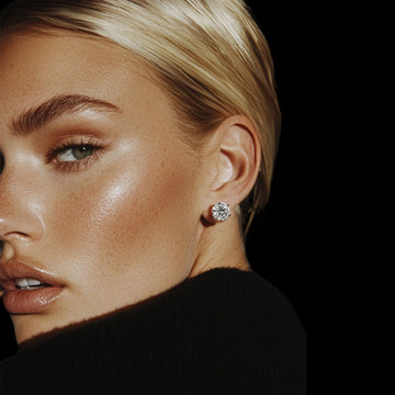 14kt White Gold 2.00ct Lab Grown Diamond Stud Earrings