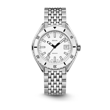 DOXA SUB 200 WHITEPEARL 799.10.011.10