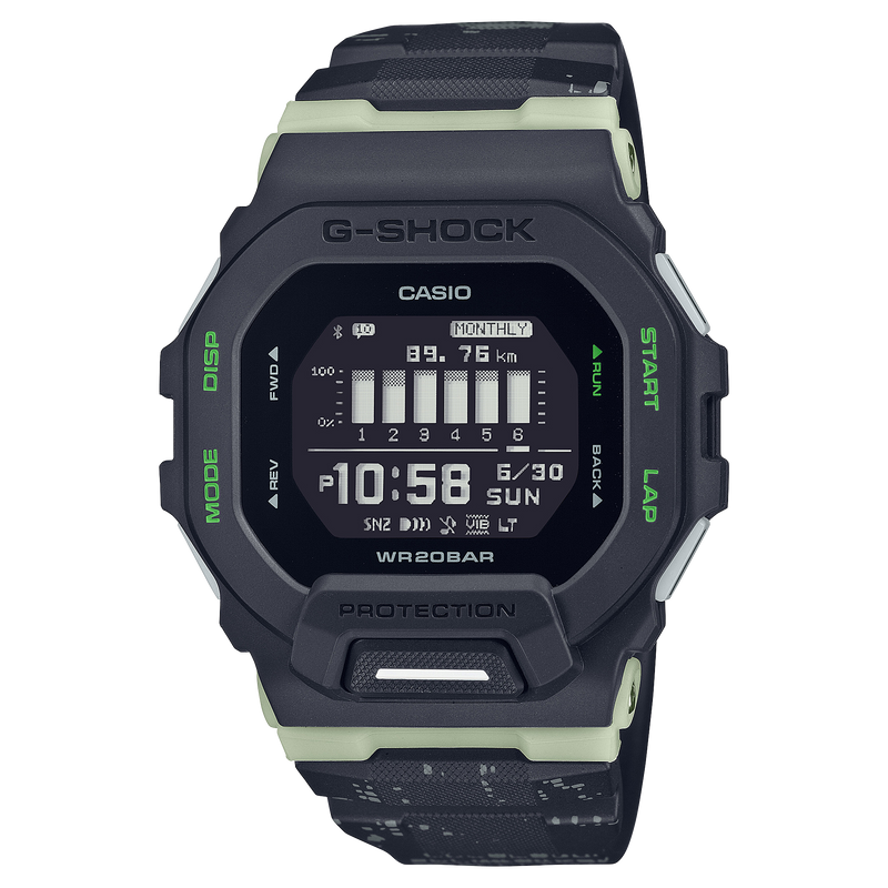 G-SHOCK G-SQUAD MIDNIGHT CITY RUN GBD200LM-1