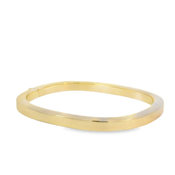 18kt Yellow Gold Square Bangle