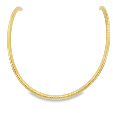 18kt Yellow Gold 17 Inch Flex Necklace