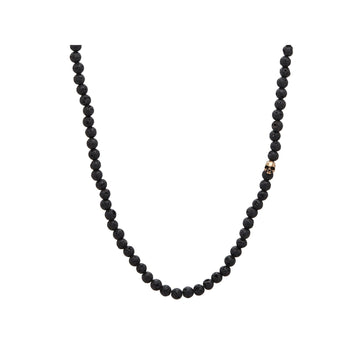 John Varvatos Lava Stone Necklace