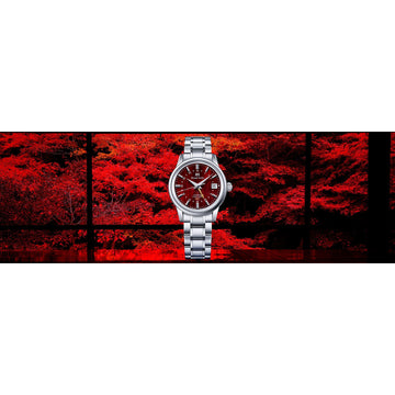 Grand Seiko Hi-Beat GMT Yuka Momiji SBGJ273