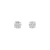 14kt White Gold 4.00ct Lab Grown Diamond Stud Earrings