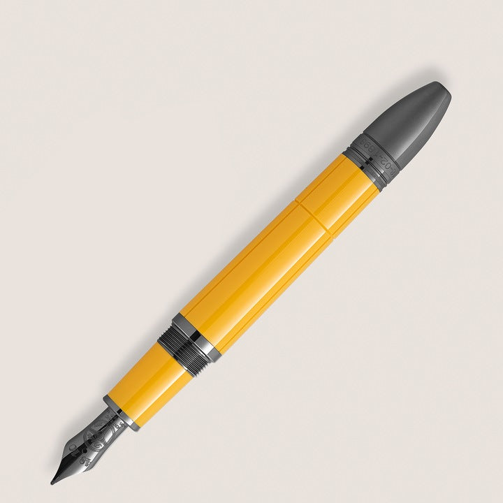 Montblanc Enzo Ferrari Giallo Modena Fountain Pen 130661