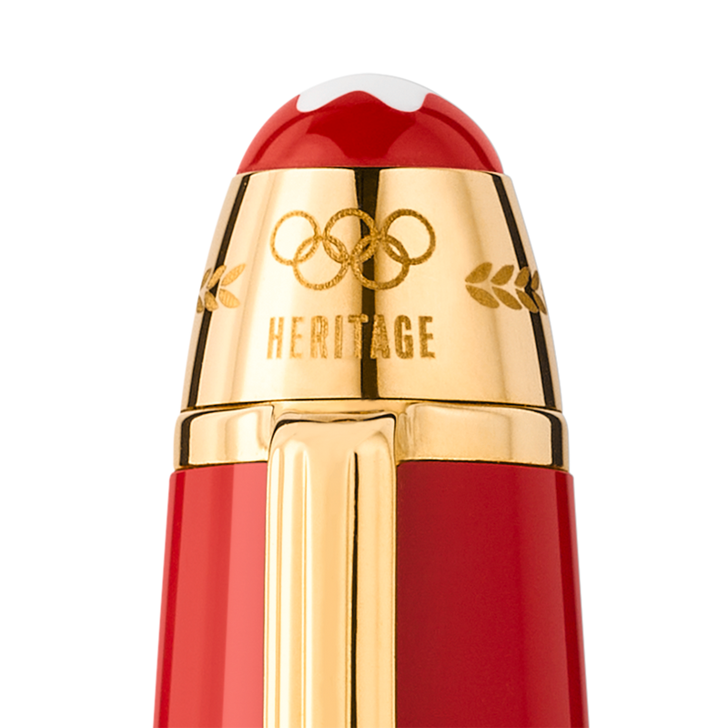 MONTBLANC OLYMPIC HERITAGE CHAMONIX 1924 LEGRAND ROLLERBALL 131360