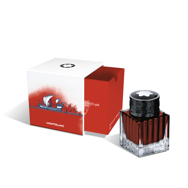 Montblanc Ink Bottle, MEISTERSTÜCK X OLYMPIC HERITAGE, RED - 50ML