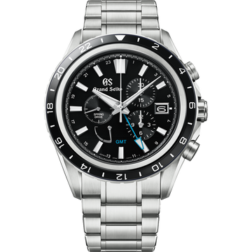 Grand Seiko Black Dial Spring Drive Chronograph SBGC251