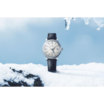 Grand Seiko Automatic Mechanical GMT "Snowdrop" SBGM255