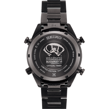 Seiko Prospex Speedtimer 1/100 Sec Solar Chronograph SFJ007