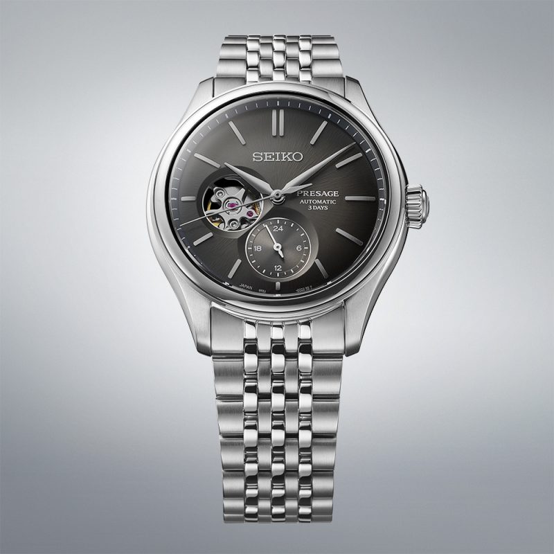 Seiko Presage Classic Series Sumiiro Open heart SPB471