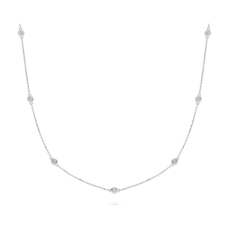 14kt White Gold Diamond by the Yard