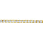 18kt Yellow Gold 8.50ct Diamond Tennis Bracelet